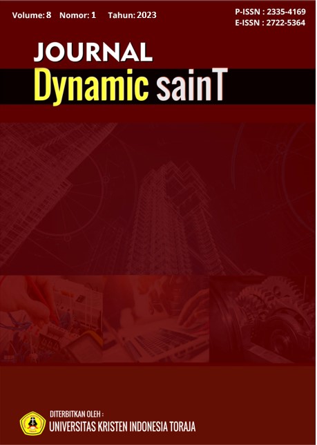 					View Vol. 8 No. 1 (2023): Journal Dynamic Saint
				