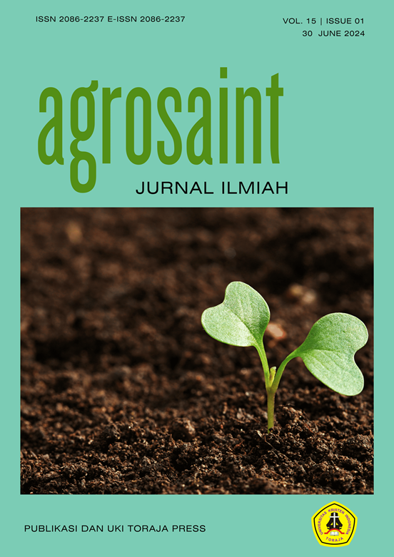 					View Vol. 14 No. 2 (2023): Agro Saint
				