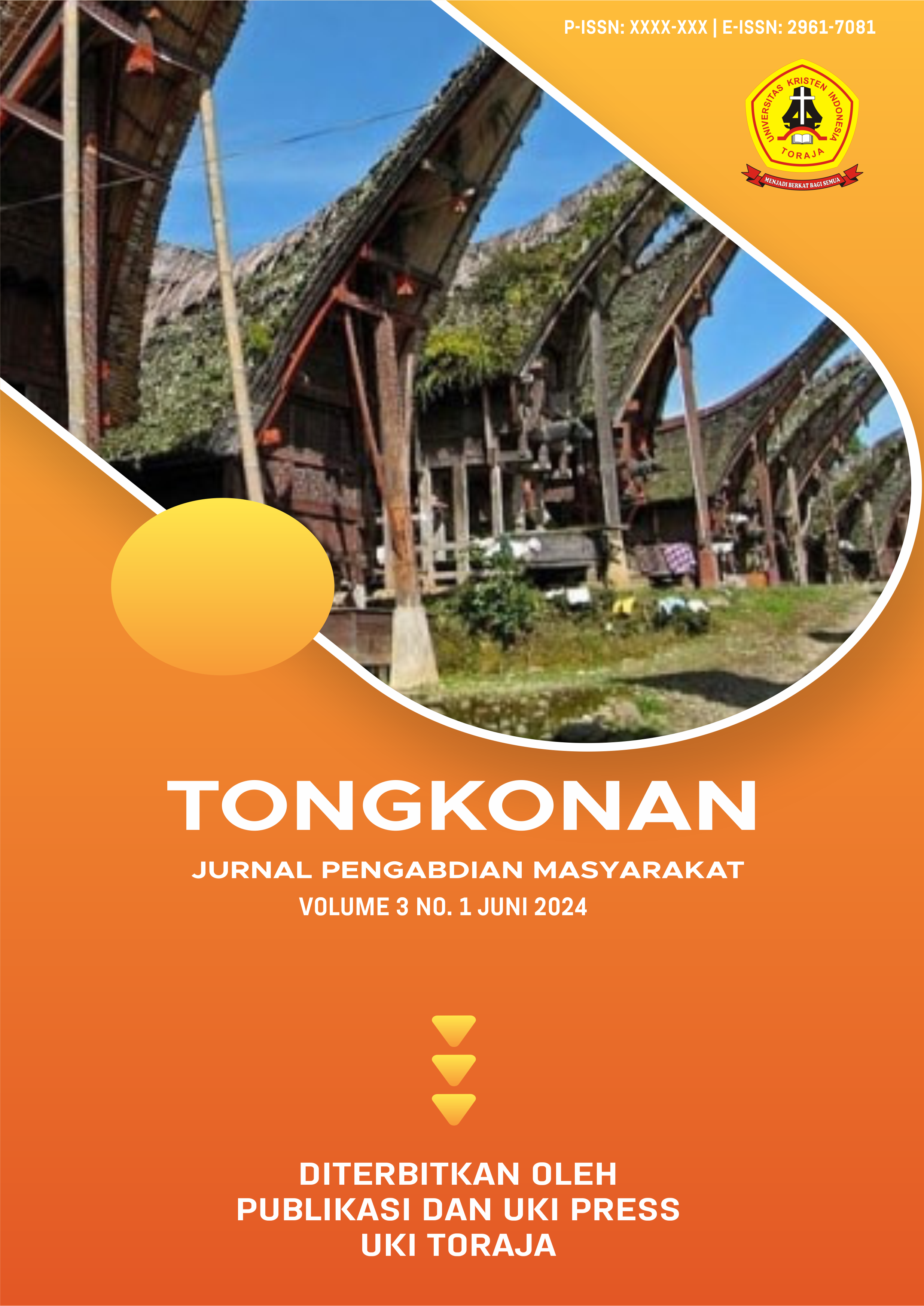 					View Vol. 3 No. 1 (2024): Tongkonan: Jurnal Pengabdian Masyarakat 
				